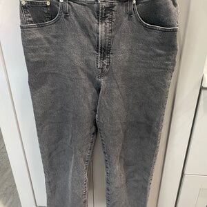 Madewell the perfect vintage straight crop Jean